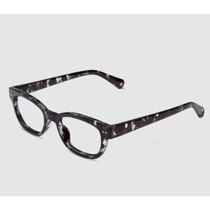 LOOK OPTIC X Diane Keaton Progressive Lens Readers Shiny Black Tortoise 1.50 NWB